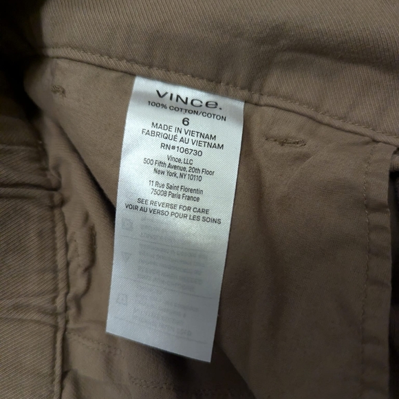 Vince cotton shorts NWT 6 - Picture 5 of 10